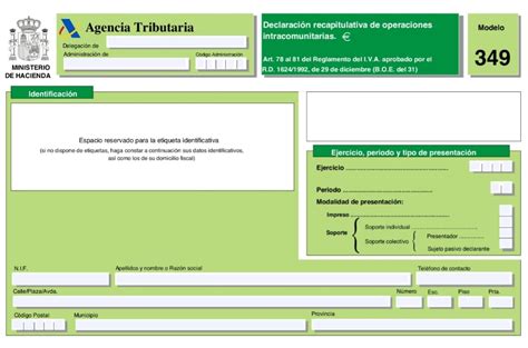 Agencia Tributaria: Descarga del modelo.